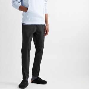 Onia 360 Tapered Tech Stretch-Nylon Trousers Men's Black Pants size 32